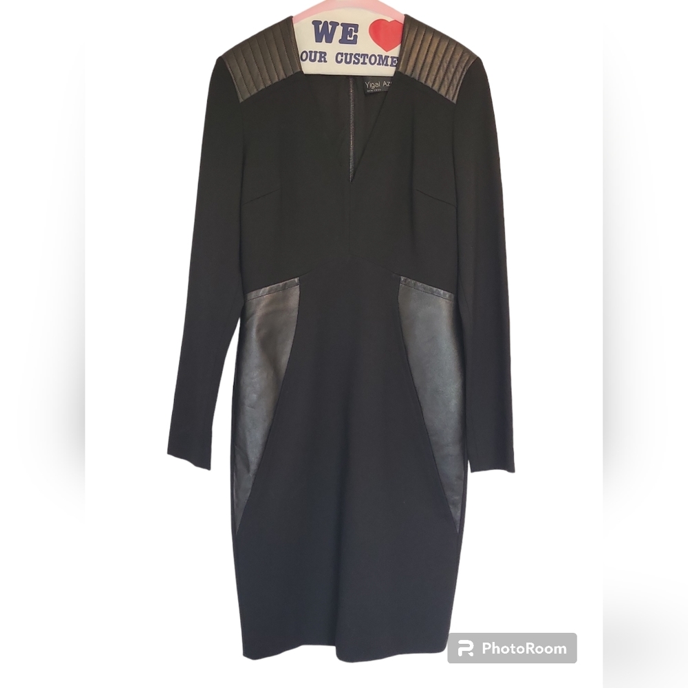 Authentic Yigal Azrouël New York Black Dress - Picture 6 of 9